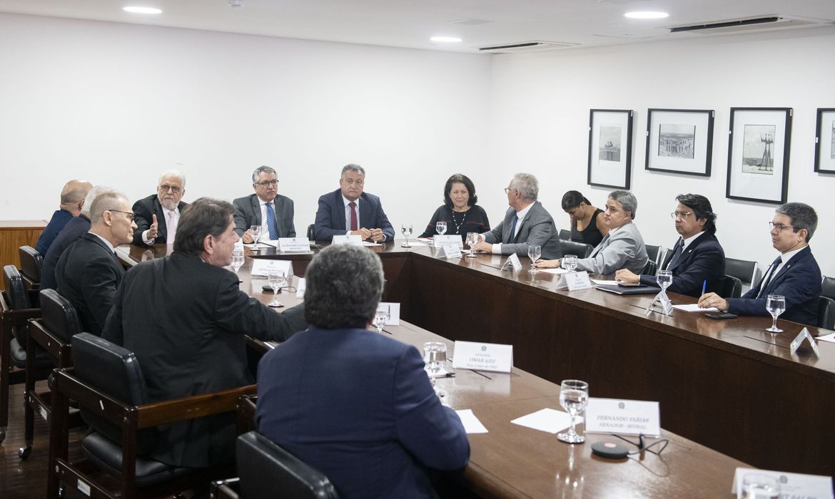 08/08/2023 | Reunião com Líderes do Senado Federal.Foto: Henrique Raynal/CC