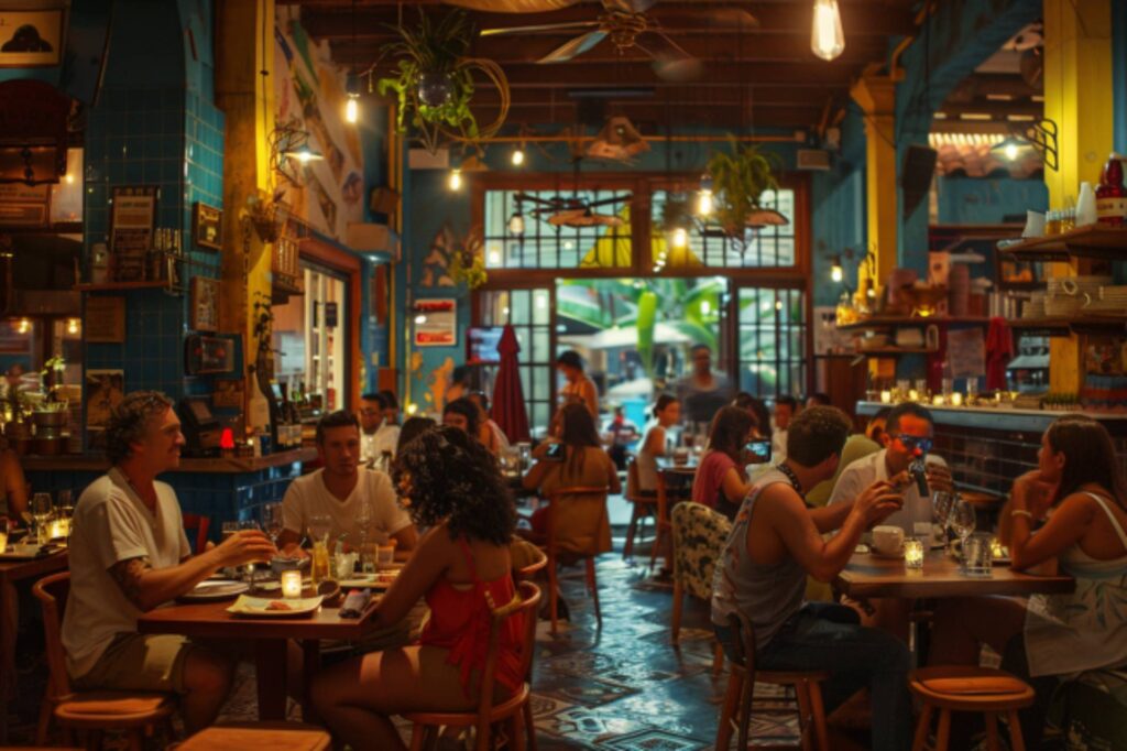 Bares e restaurantes